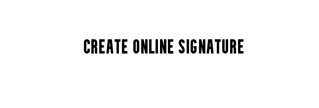 create online signature